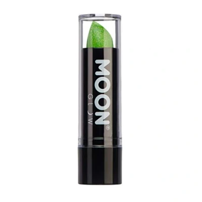 Abbildung von Smiffys Kostüm Moon Glow Neon UV Glitzer Lippenstift grün, Glitzernder für einen aufregenden Look zu Fasching od