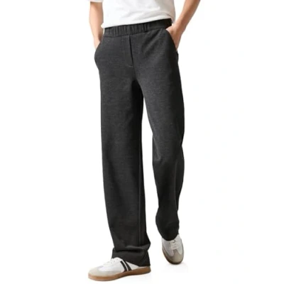 Abbildung von Cecil IM Loose FIT Stoffhose, Damen, Größe: Lx30, Charcoal grey melange