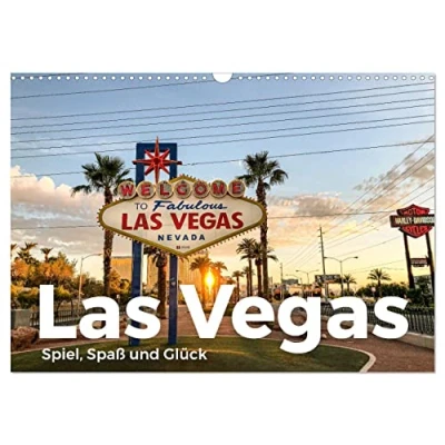 Abbildung von Las Vegas Spiel, Spaß und Glück (Wandkalender 2025 DIN A3 quer), CALVENDO Monatskalender