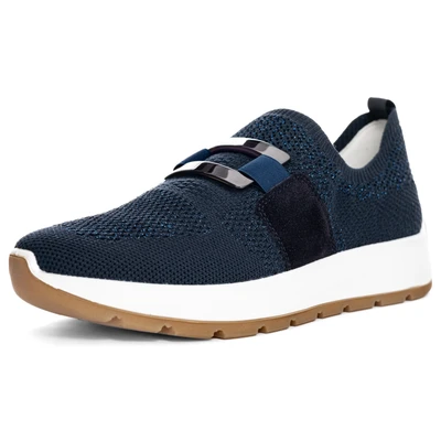 Abbildung von Ara Slip On Sneaker &quot;NEW YORK&quot;, Freizeitschuh, Keilsneaker, Komfortschuh in Weite H (= sehr weit