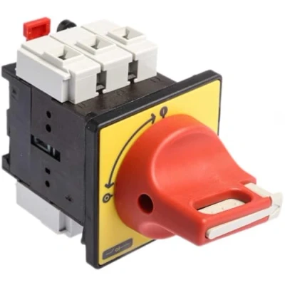 Abbildung von Schneider Electric VCDN20, Drehschalter, 3P, Rot, Gelb, 60 mm, 177 g