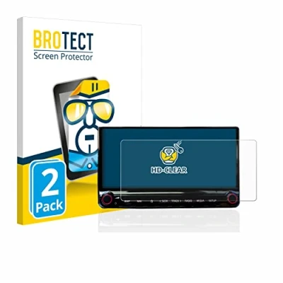 Abbildung von BROTECT (2 Stück Schutzfolie für Kia XCeed 2019 Infotainment System 10.25&quot; Displayschutz Folie Ultra Klar
