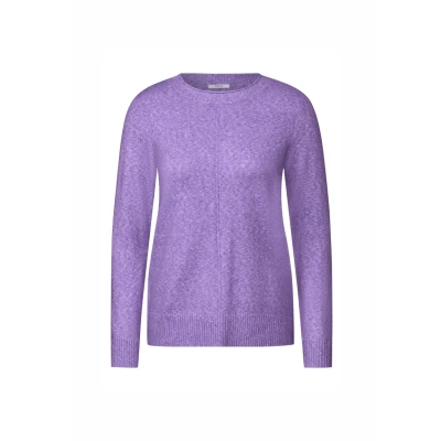 Abbildung von Cecil Kuscheliger Strickpullover, Damen, Größe: XXL, Lila