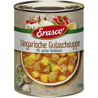 Abbildung von Erasco Ungarische Gulaschsuppe Eintopf mit Rindfleisch 770ml