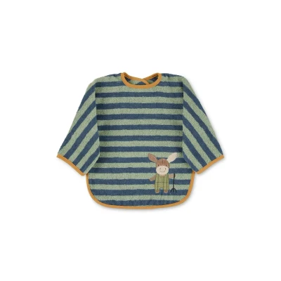 Abbildung von Sterntaler Emmilius Lätzchen für Kinder, Größe: One Size, Mittelblau
