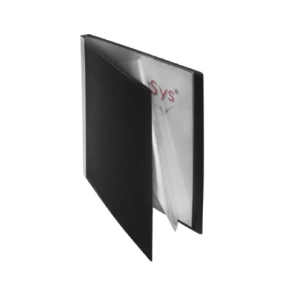 Abbildung von FolderSys Sichtbuch FolderSys® DIN A4 schwarz