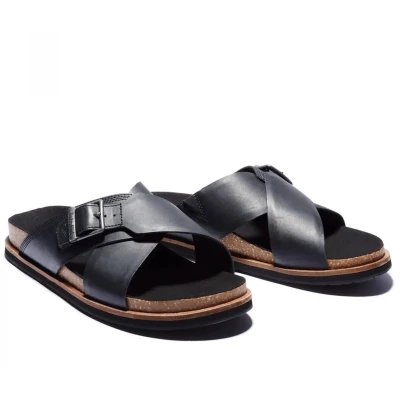 Abbildung von Timberland Amalfi Vibes Pantolette flach, Herren, Größe: 46, Black Schuhe