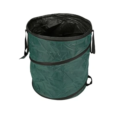 Abbildung von Toolland Gartensack, Pop Up System, Polyester, Grün, 123 Liter