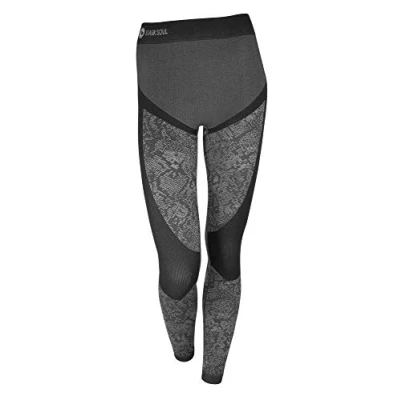 Abbildung von Stark Soul Thermo Seamless Leggings Hosen, Damen, Größe: L/XL, Grau