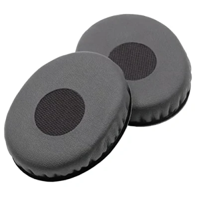 Abbildung von vhbw Ohrpolster Ersatz Polster kompatibel mit Sennheiser HD218, HD219, HD220, HD228, HD229 Kopfhörer Headset, Schwarz