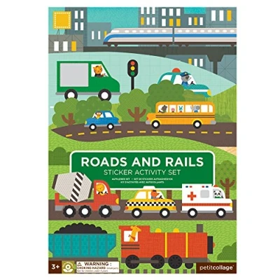 Abbildung von Roads &amp; Rails Sticker Activity Set