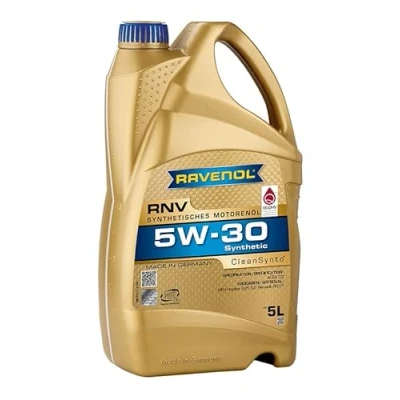 Abbildung von Ravenol RNV 5W 30 5l Motoröl 1111114 005 01 999 VOLKSWAGEN: Golf 5 Schrägheck, 4 7 BMW: 3 Touring, Limousine