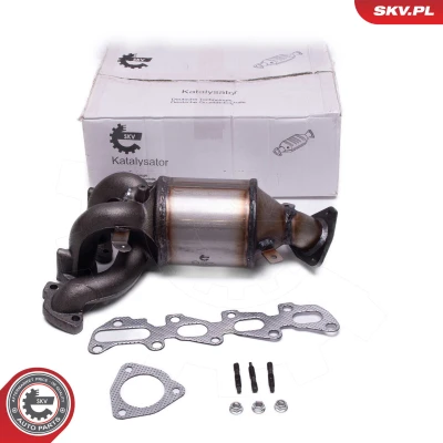 Abbildung von ESEN SKV 62SKV021 Katalysator bis Euro 4 vorne OPEL: Astra G CC, Corsa C Schrägheck, Caravan