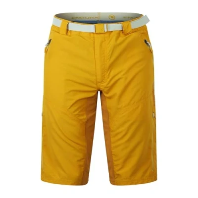 Abbildung von Endura Hummvee Short mit Innenhose Radhose für Herren, Yellow Mustard, 3XL