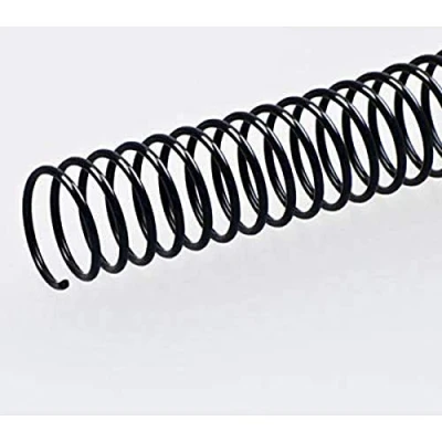 Abbildung von Fellowes 53150 Pack von metallischen 25 Spiralen, 36 mm, schwarz