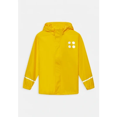 Abbildung von LEGO kidswear Jonathan Unisex Regenjacke / wasserabweisende Jacke für Kinder, Größe: 104, Yellow