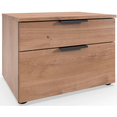 Abbildung von Wimex Nachtkommode &quot;Level by fresh to go&quot;, 2 Schubladen mit soft close Funktion, 54cm breit, 39cm hoch