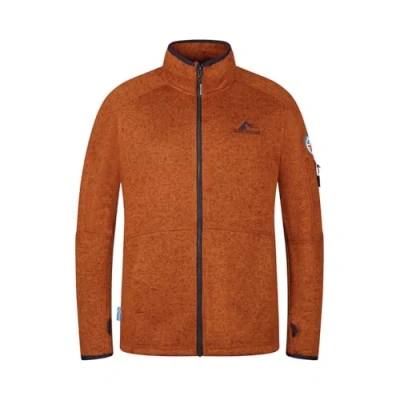 Abbildung von Westfjord Herren Katla Fleecejacke, Braun/Marineblau, Größe XXL