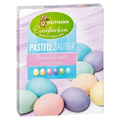 Abbildung von BRAUNS Heitmann Osterei Pastell Zauber 6 Eierfarben für Ostereier