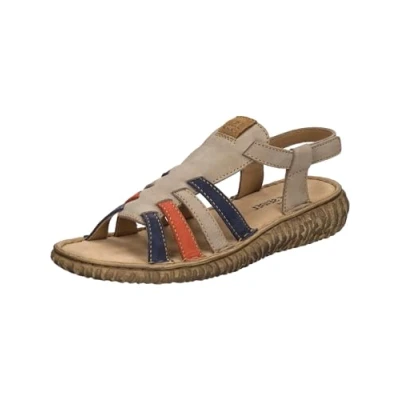 Abbildung von Josef Seibel Ronja Riemensandalette, Damen, Größe: 37, Taupe multi Schuhe