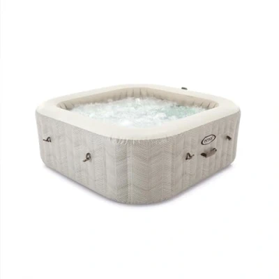Abbildung von Intex aufblasbarer Whirlpool 6 Sitzer Chevron Deluxe