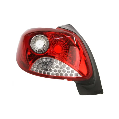 Abbildung von ABAKUS 550 1951L UEV Rückleuchte links PY21W, P21W, P21/5W Rot ohne Lampenträger, Glühlampe PEUGEOT: 206+ Schrägheck
