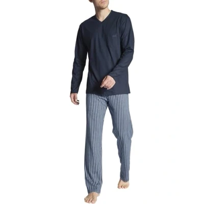 Abbildung von Calida Nachtwäsche Set, Herren, Größe: Medium, Dark sapphire