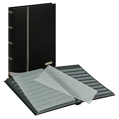 Abbildung von Standaard, Einsteckalbum A4 32 seiten (schwarzem) 9 Streifen Schwarz Abm: 230x305x33 pro Stk.