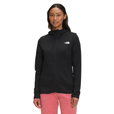 Abbildung von The North Face W Canyonlands Hoodie Fleecejacke, Damen, Größe: XS, Black