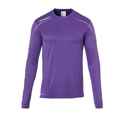 Abbildung von uhlsport Herren Stream 22 Langarm Trikot, lila/Weiß, XXXL
