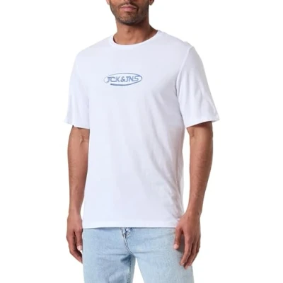Abbildung von JACK&amp;JONES Herren JACOLIVER SS Tee T Shirt, White, L