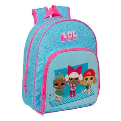 Abbildung von Safta M609 Monster High Kinderrucksack, ideal für Kinder verschiedener Altersgruppen, bequem und vielseitig, Qualität Widerstandsfähigkeit, 28 x 10 34 cm, Unisex (1 Stück), blau,