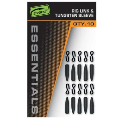 Abbildung von Fox Edges Rig Links + Tungsten Sleeves (10 Stück) Kleinmaterial