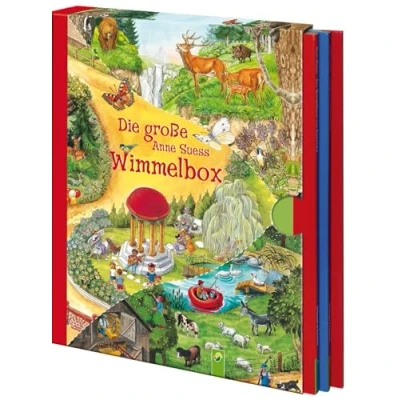 Abbildung von Die große Anne Suess Wimmelbox: 3 Wimmelbücher im Schuber. Für Kinder ab Jahren