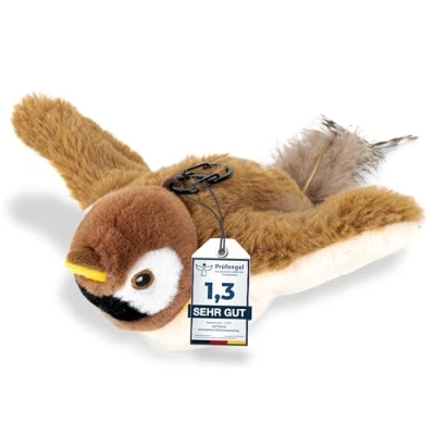 Abbildung von PetTec® Interaktives Katzenspielzeug Elektrisch [DAS ORIGINAL] Selbstbeschäftigung Vogel beweglich mit Katzenminze Interactive Cat Toy Automatische Katzen Spielsachen