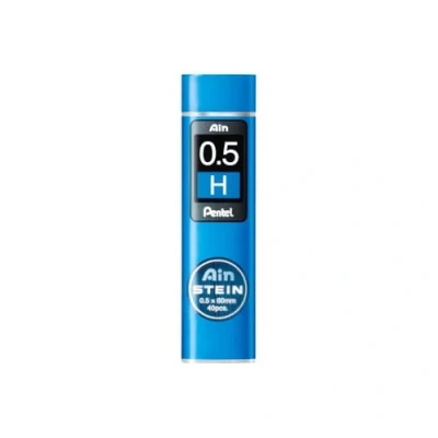 Abbildung von Pentel Ain STEIN C275 Feinmine, 40 Minen je Dose, 0.5 mm, Härtegrad H (1 Dose)