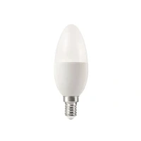 Abbildung von LEDVANCE Smarte LED Lampe mit WiFi Technologie, Sockel E14, Dimmbar, Lichtfarbe änderbar (2700 6500K), ersetzt Glühlampen 40 W, SMART+ Candle Tunable White, 1er Pack