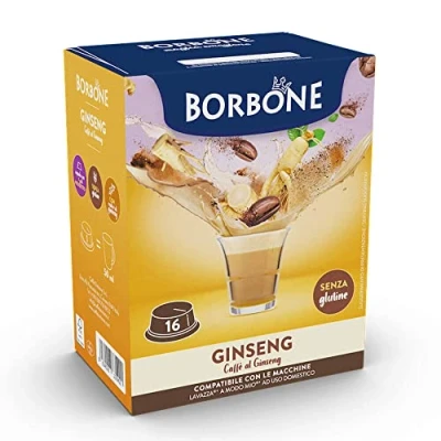 Abbildung von GINSENG CAFFÈ BORBONE 16 A MODO MIO KOMPATIBLE KAPSELN 8.5g