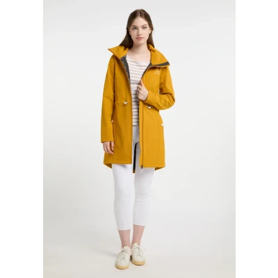 Abbildung von DREIMASTER Maritim Damen Softshellmantel L / Senf 94% Polyester 6% Elasthan