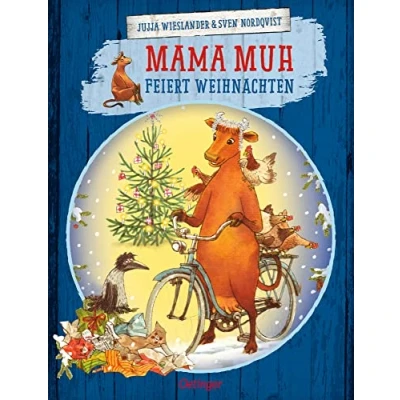 Abbildung von Mama Muh feiert Weihnachten: Herzerwärmendes Bilderbuch über Freundschaft und die Magie des Gebens für Kinder ab 4 Jahren