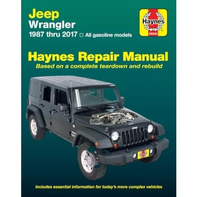 Abbildung von Jeep Wrangler (&#039;87 thru&#039;17): All gasoline models (Haynes Repair Manual)