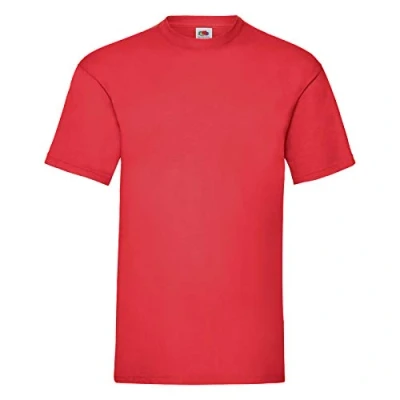 Abbildung von Fruit of the Loom Valueweight T Shirt Diverse Farbsets S M L XL XXL 3XL 4XL 5XL (3XL, Red)