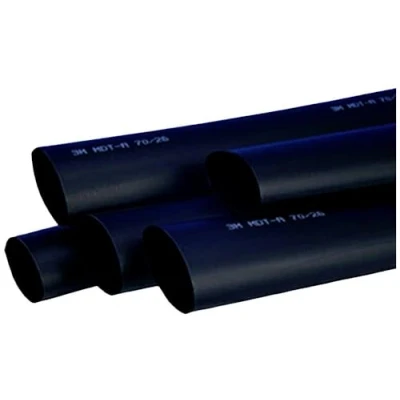 Abbildung von 3M TE100046578, Schrumpfschlauch, Schwarz, 100 cm, 3,8 1,2 135 C