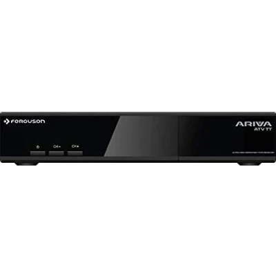 Abbildung von Ferguson Ariva ATV TT Receiver mit Doppeltuner Ultra High Definition Android TV UHD DVB S2 H.265 4K WiFi
