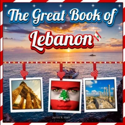 Abbildung von The Great Book of Lebanon: An Educational Lebanon Travel Facts With Picture for Kids about History, Destination Places, Animals, and Many More