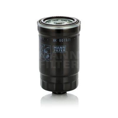 Abbildung von MANN FILTER WK 8019/1 Kraftstofffilter Anschraubfilter HYUNDAI: i30 I Kombi, H 1 Travel, ix35, KIA: cee‘d Schrägheck, RIO 3, II Schrägheck