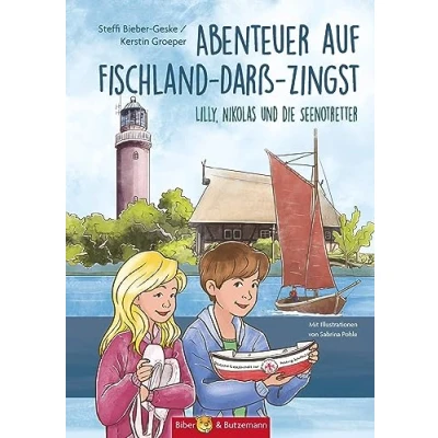 Abbildung von Abenteuer auf Fischland Darß Zingst Lilly, Nikolas und die Seenotretter: Ostsee Kinderkrimi, Ferienabenteuer Reiseführer für Kinder ... Klockenhagen, Rövershagen (Lilly Nikolas)