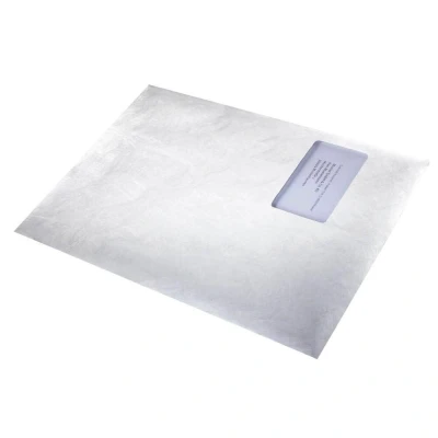 Abbildung von BONG Versandtaschen Tyvek® Pocket DIN C4 mit Fenster weiß 100 St.