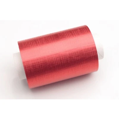 Abbildung von Fripac Medis Aluminium Haarfolie Super Plus geprägt 16 my 12 cm x 100 m, rot