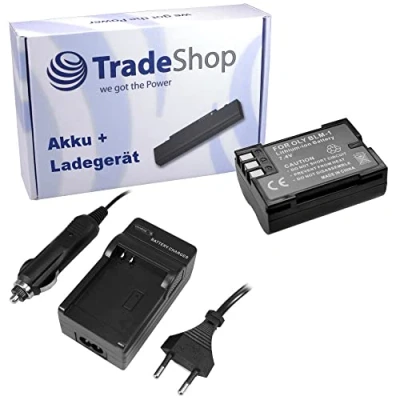 Abbildung von Angebot IM Set: Kamera Li Ion Akku + Ladegerät mit Kfz Adapter ersetzt PS BLM1 PSBLM1 BLM 1 BLM5 für Olympus CAMEDIA C 5060 7070 8080 Wide Zoom E1 E 3 E300 E330 E500 510 515 E520